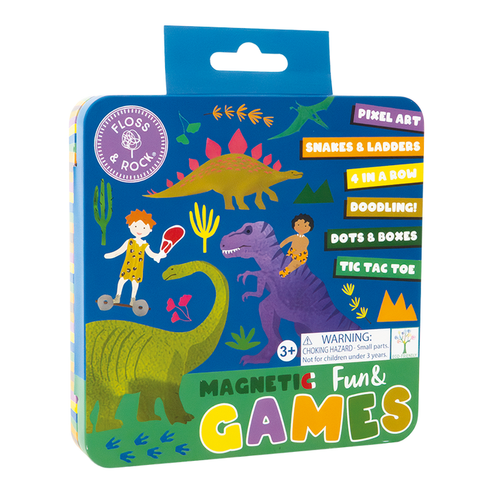 Floss &amp; Rock Magnetic Fun &amp; Games – Dinosaurs