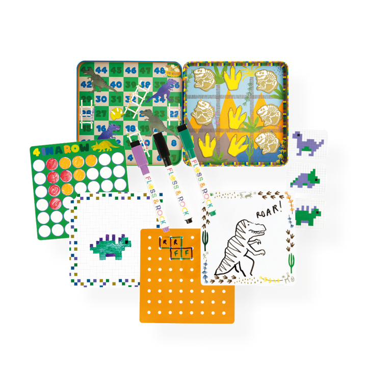 Floss &amp; Rock Magnetic Fun &amp; Games – Dinosaurs