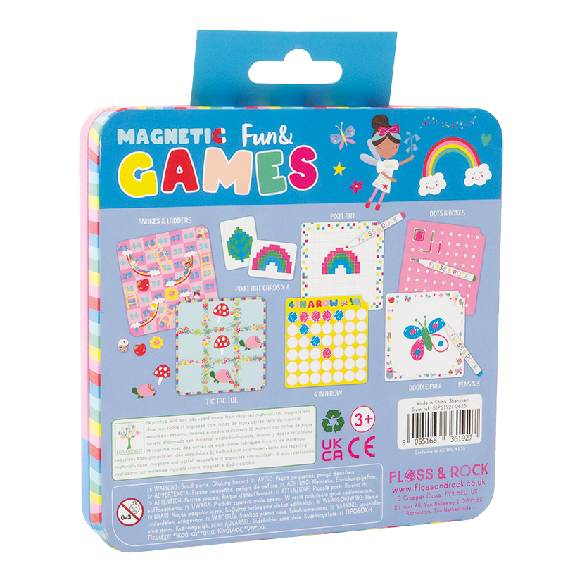 Floss & Rock Magnetic Fun & Games – Rainbow Fairy
