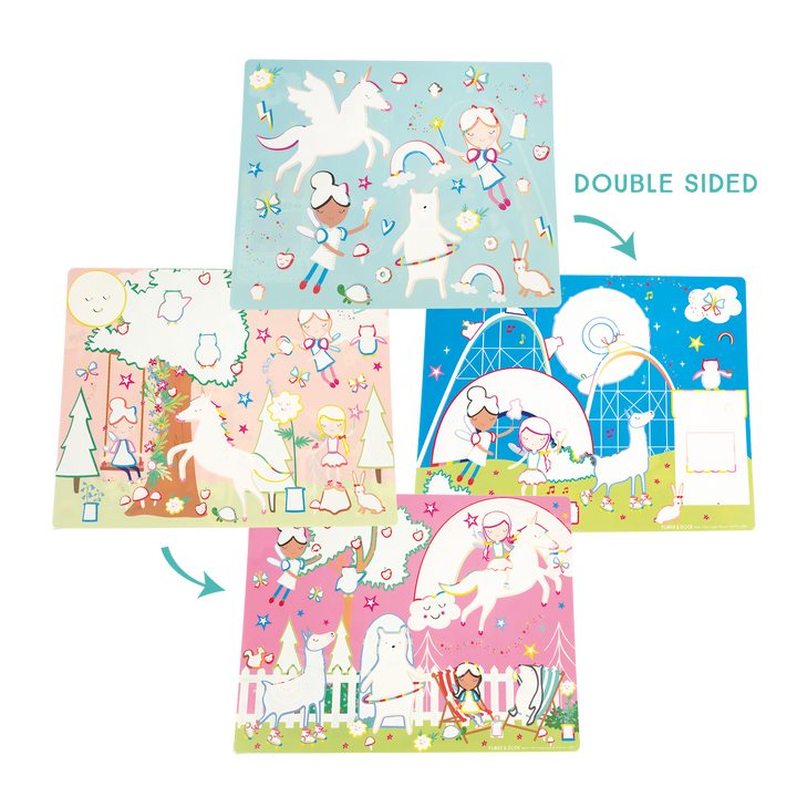Floss &amp; Rock Magic Water Placemats – Rainbow Fairy