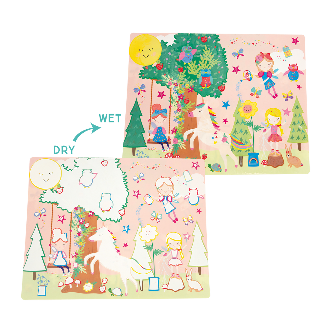 Floss &amp; Rock Magic Water Placemats – Rainbow Fairy