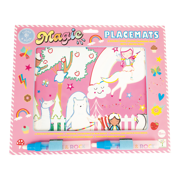 Floss & Rock Magic Water Placemats – Rainbow Fairy