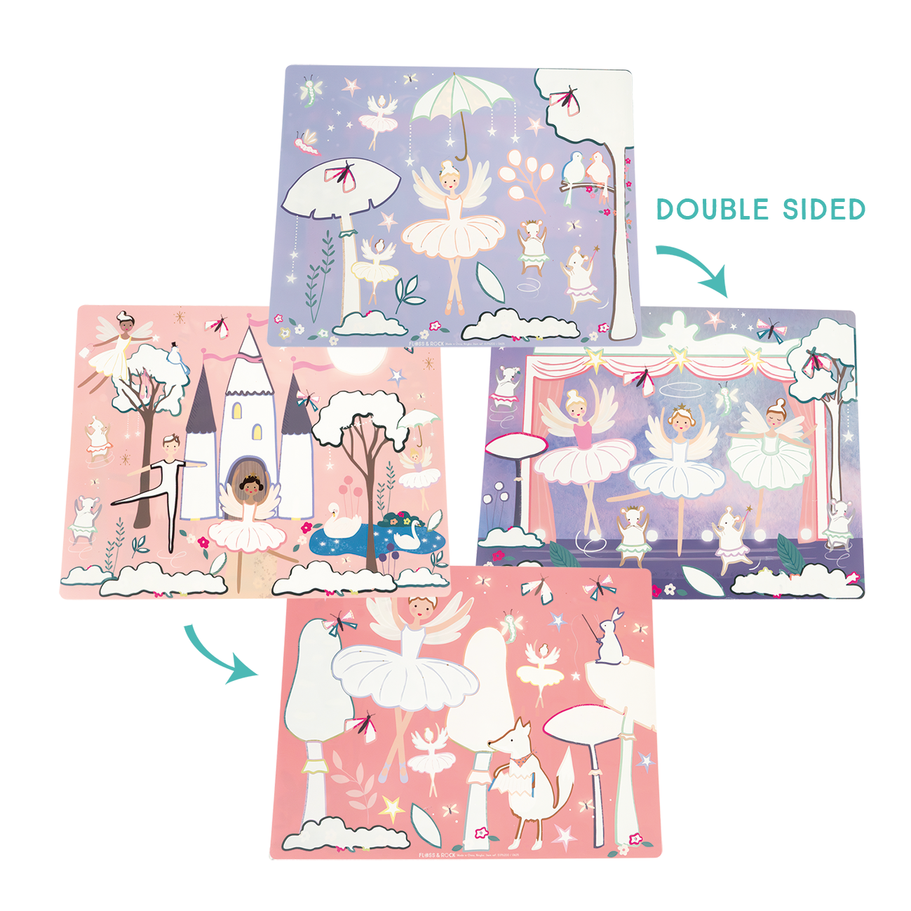 Floss & Rock Magic Water Placemats – Enchanted