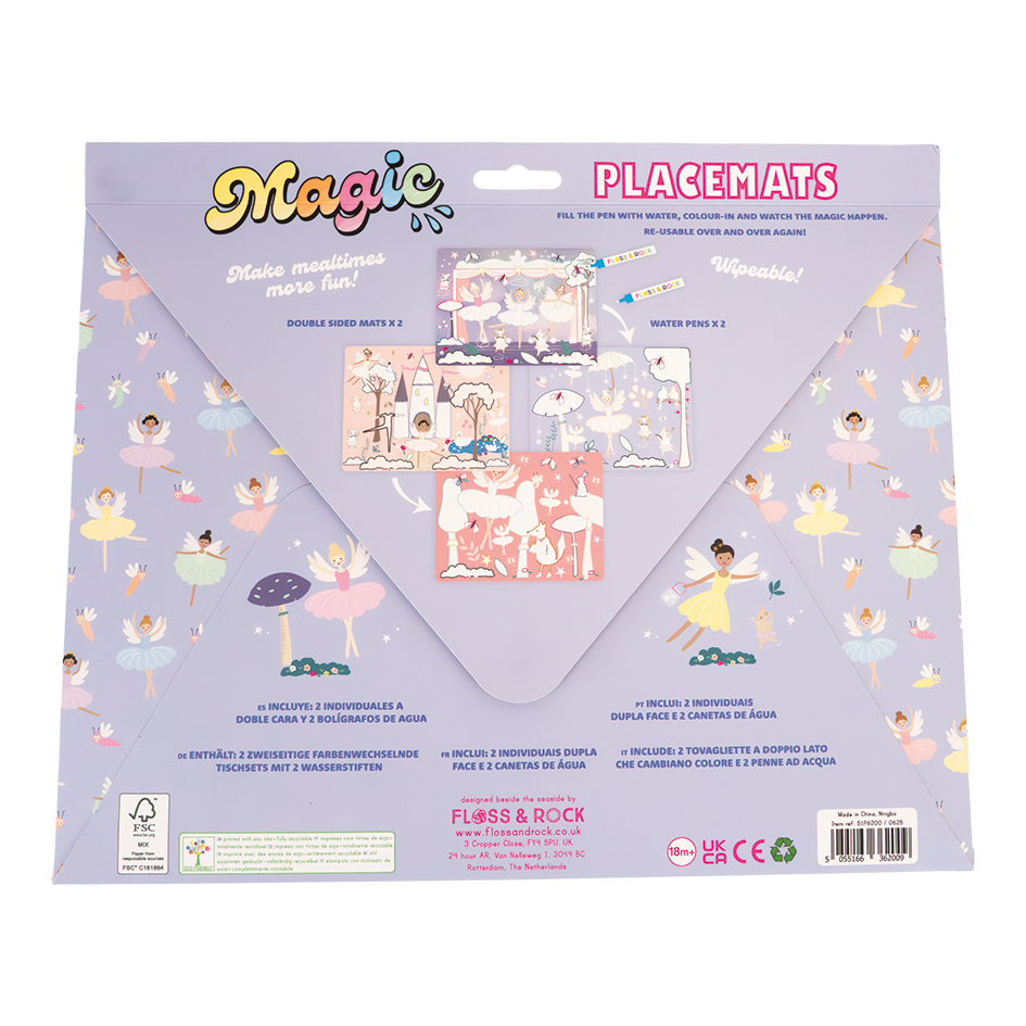 Floss & Rock Magic Water Placemats – Enchanted