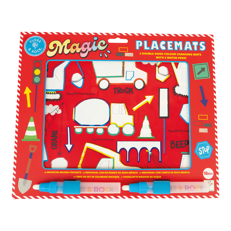 Floss & Rock Magic Water Placemats – Construction
