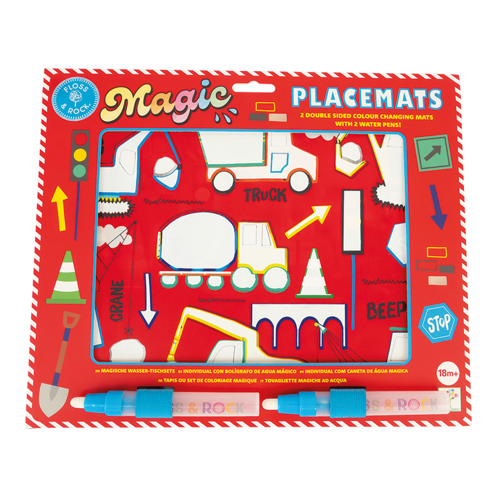 Floss &amp; Rock Magic Water Placemats – Construction