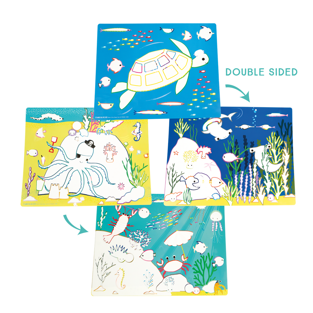 Floss &amp; Rock Magic Water Placemats – Ocean