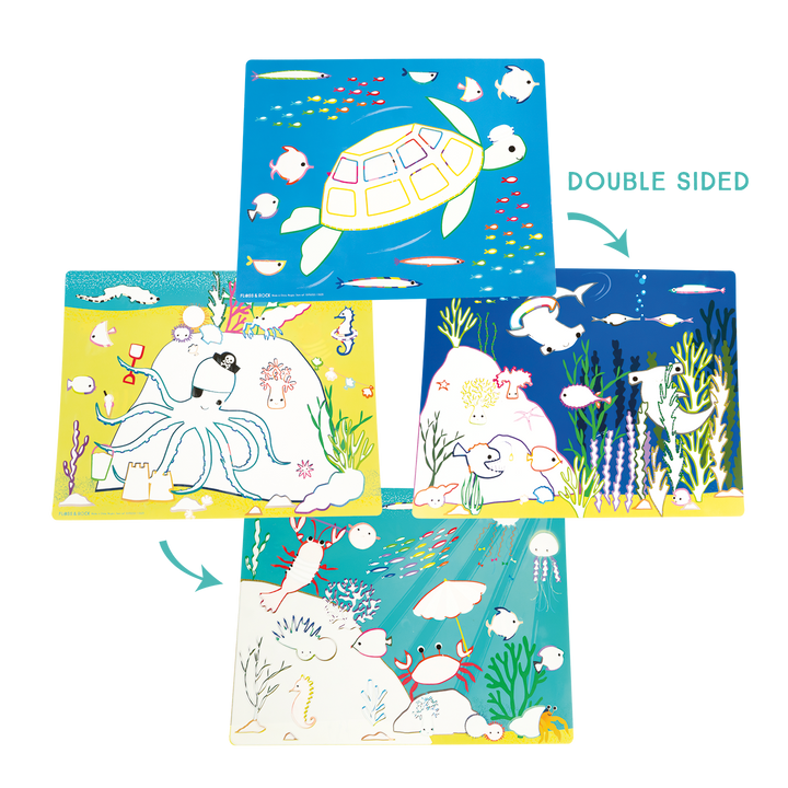 Floss &amp; Rock Magic Water Placemats – Ocean