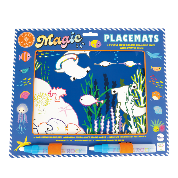 Floss & Rock Magic Water Placemats – Ocean