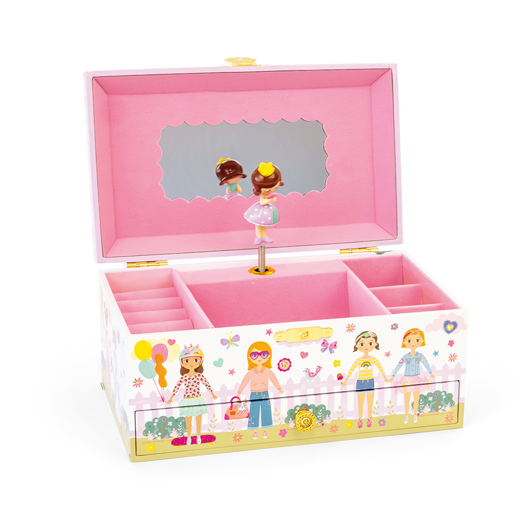 Floss & Rock Musical Jewellery Box – Best Friends