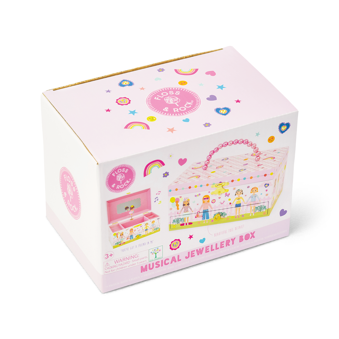 Floss & Rock Musical Jewellery Box – Best Friends