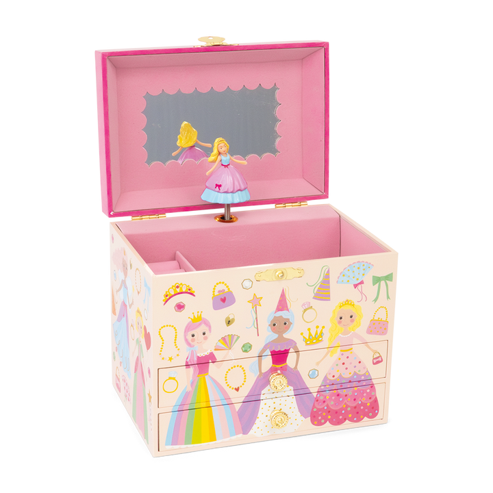 Floss &amp; Rock Musical Jewellery Box with Drawers – Princess