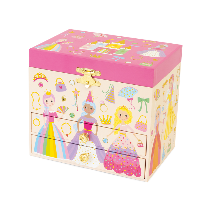 Floss &amp; Rock Musical Jewellery Box with Drawers – Princess