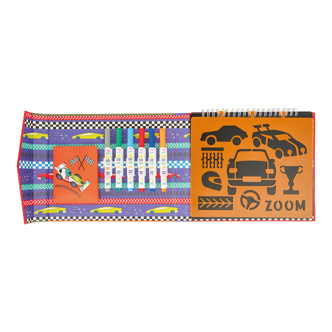 Floss & Rock Chalkboard Sketchbook – Cars