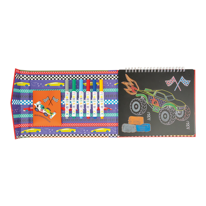 Floss &amp; Rock Chalkboard Sketchbook – Cars