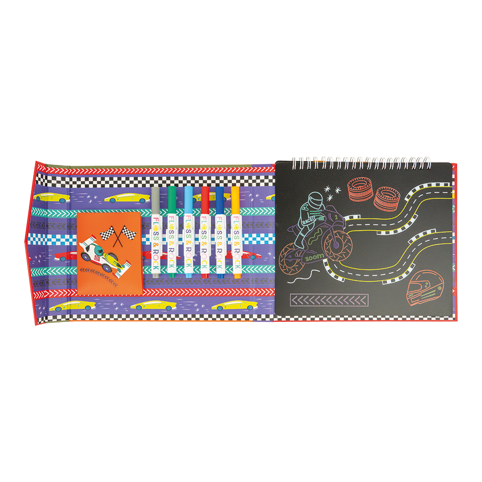 Floss & Rock Chalkboard Sketchbook – Cars