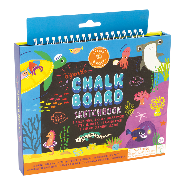 Floss &amp; Rock Chalkboard Sketchbook – Ocean