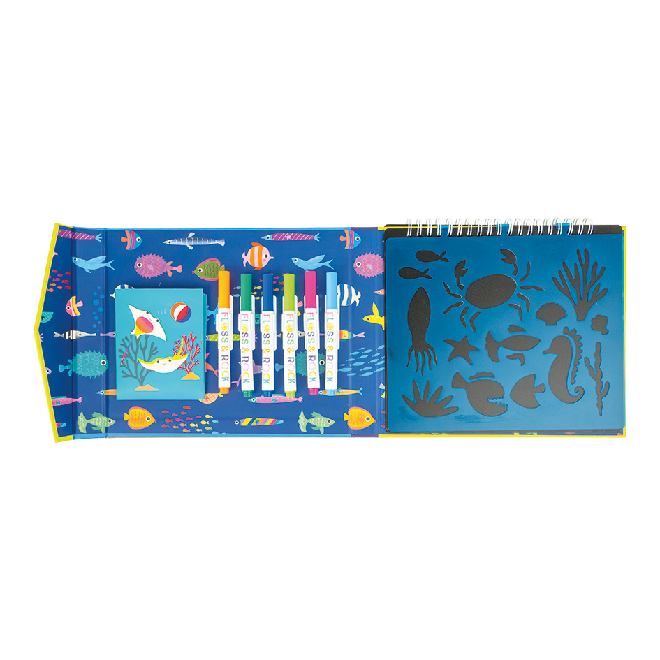 Floss &amp; Rock Chalkboard Sketchbook – Ocean