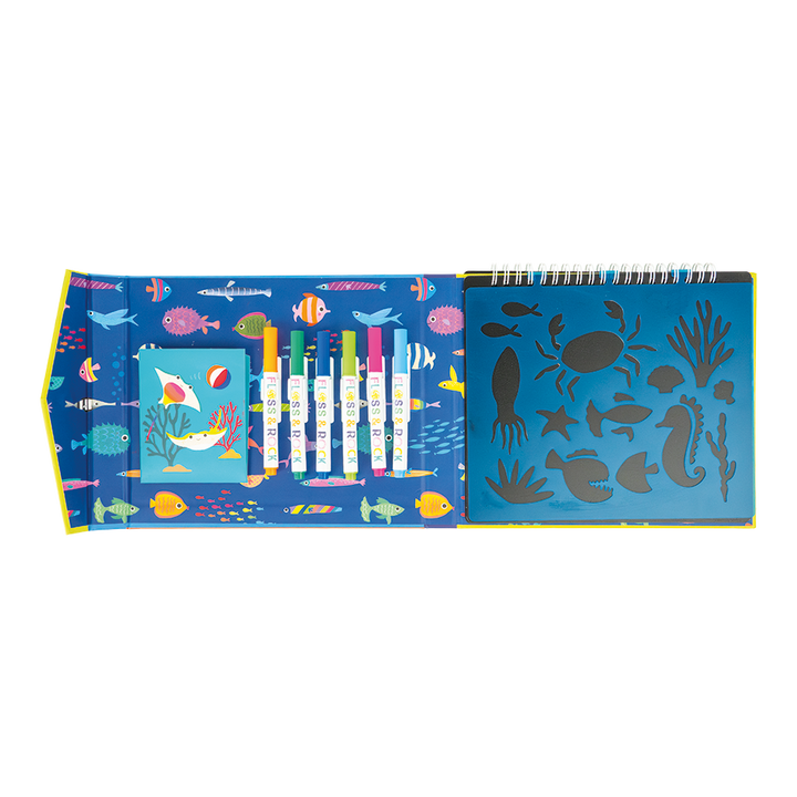 Floss &amp; Rock Chalkboard Sketchbook – Ocean