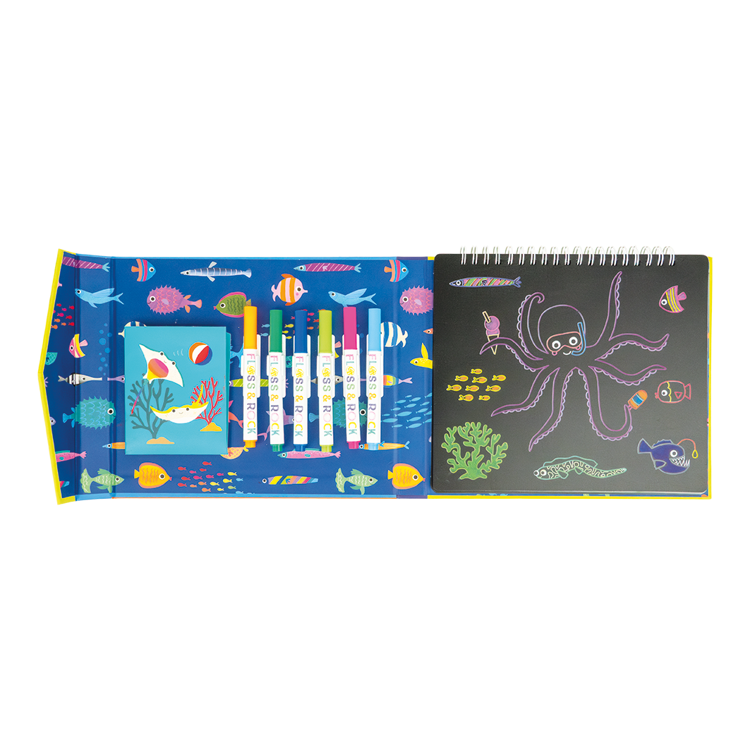 Floss &amp; Rock Chalkboard Sketchbook – Ocean