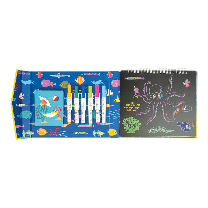 Floss &amp; Rock Chalkboard Sketchbook – Ocean