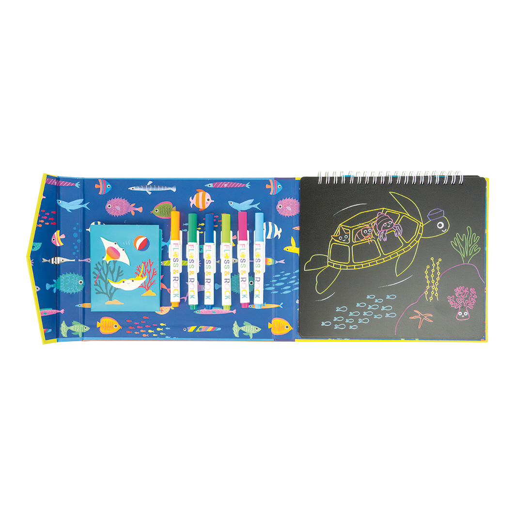 Floss &amp; Rock Chalkboard Sketchbook – Ocean