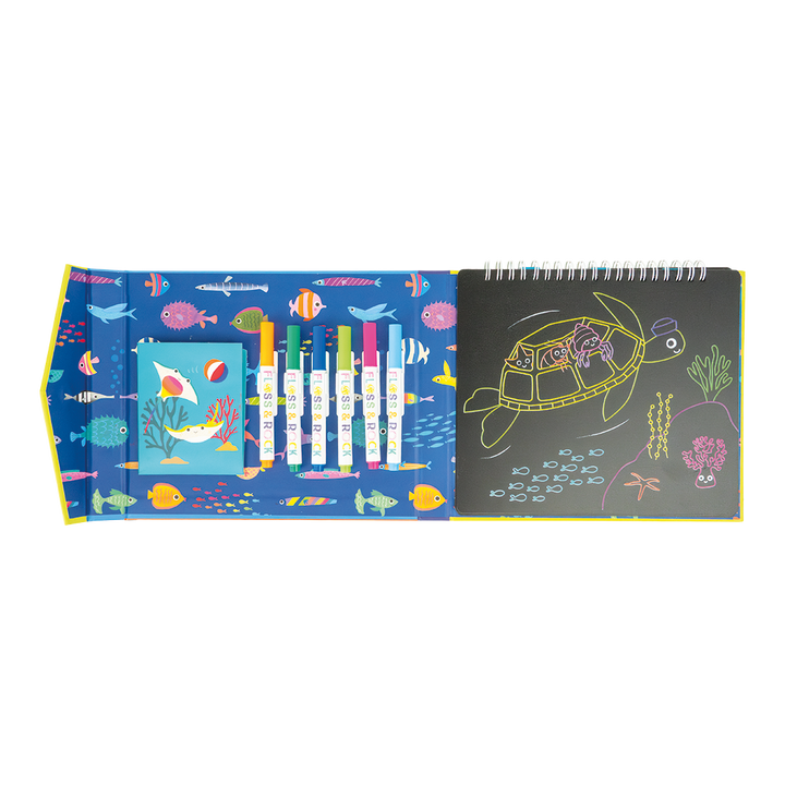 Floss &amp; Rock Chalkboard Sketchbook – Ocean