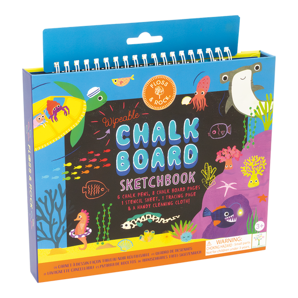 Floss & Rock Chalkboard Sketchbook – Ocean