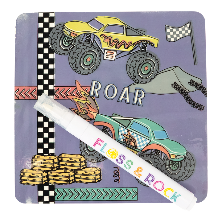 Floss &amp; Rock Magic Colour Changing Water Cards – Cars