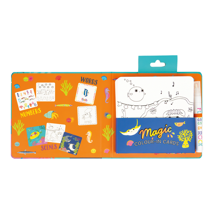Floss &amp; Rock Magic Colour Changing Water Cards – Ocean