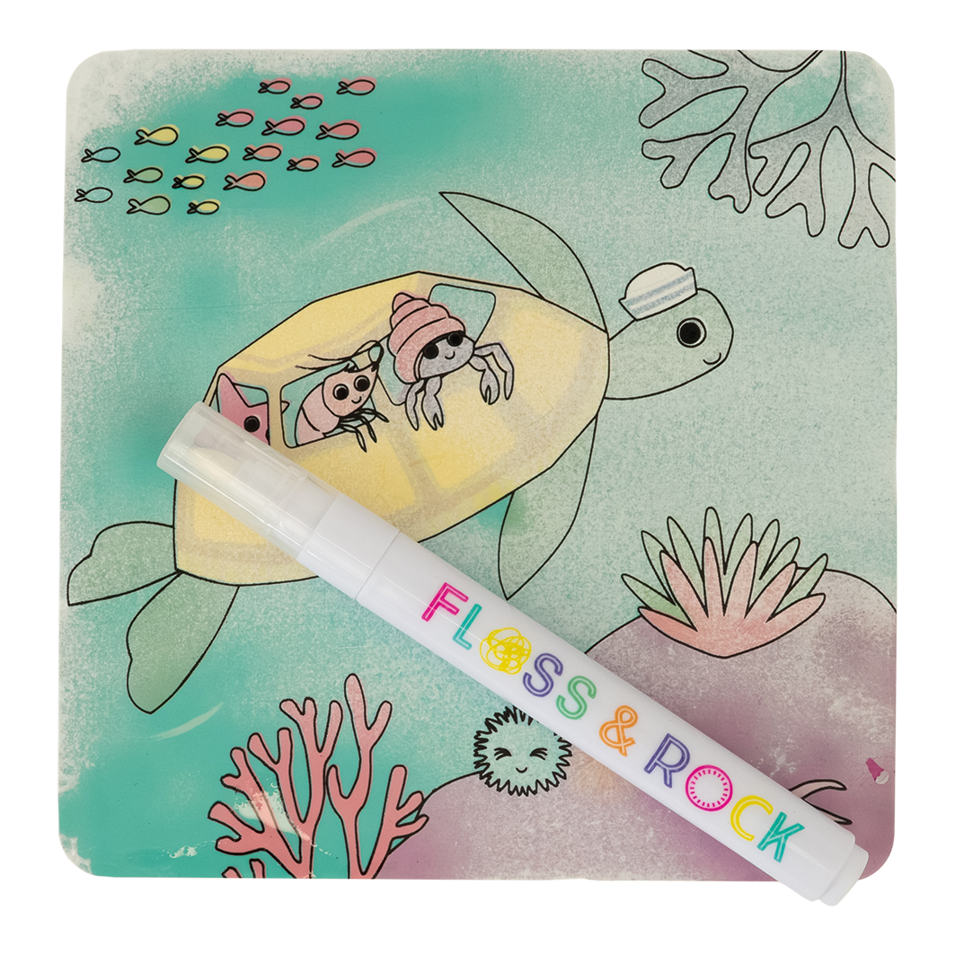 Floss &amp; Rock Magic Colour Changing Water Cards – Ocean