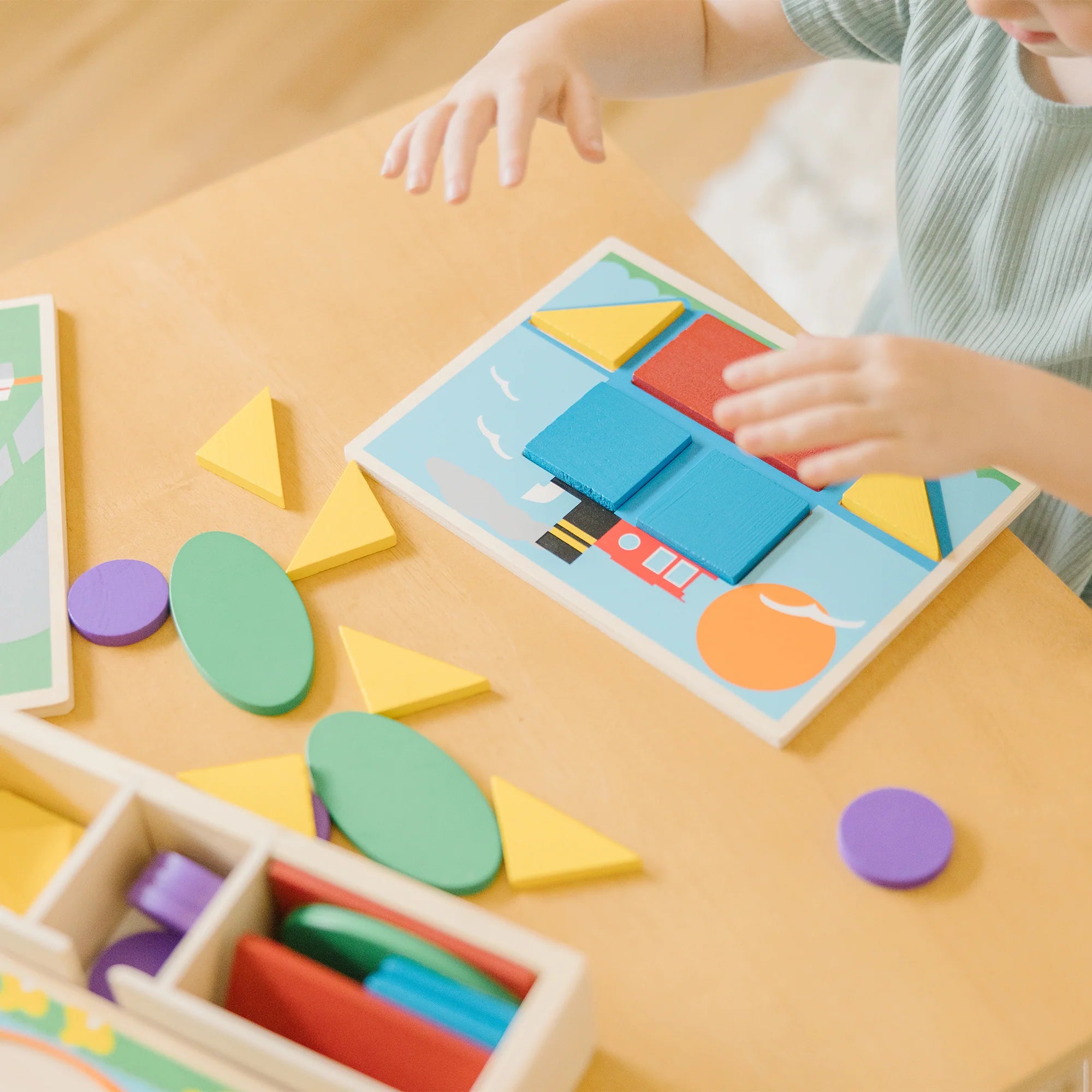 Melissa & Doug Beginner Pattern Blocks