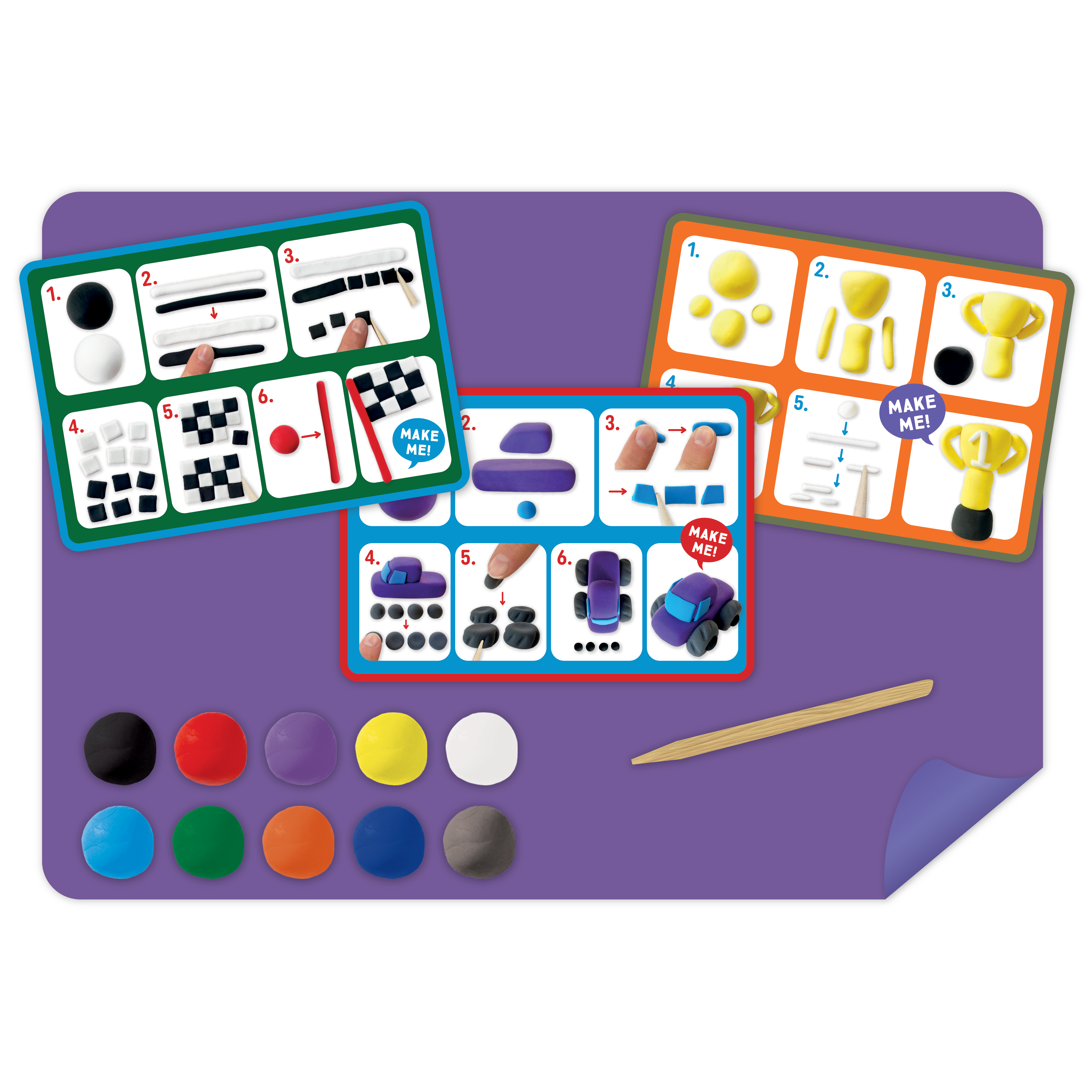 Floss & Rock Clay & Play – Cars