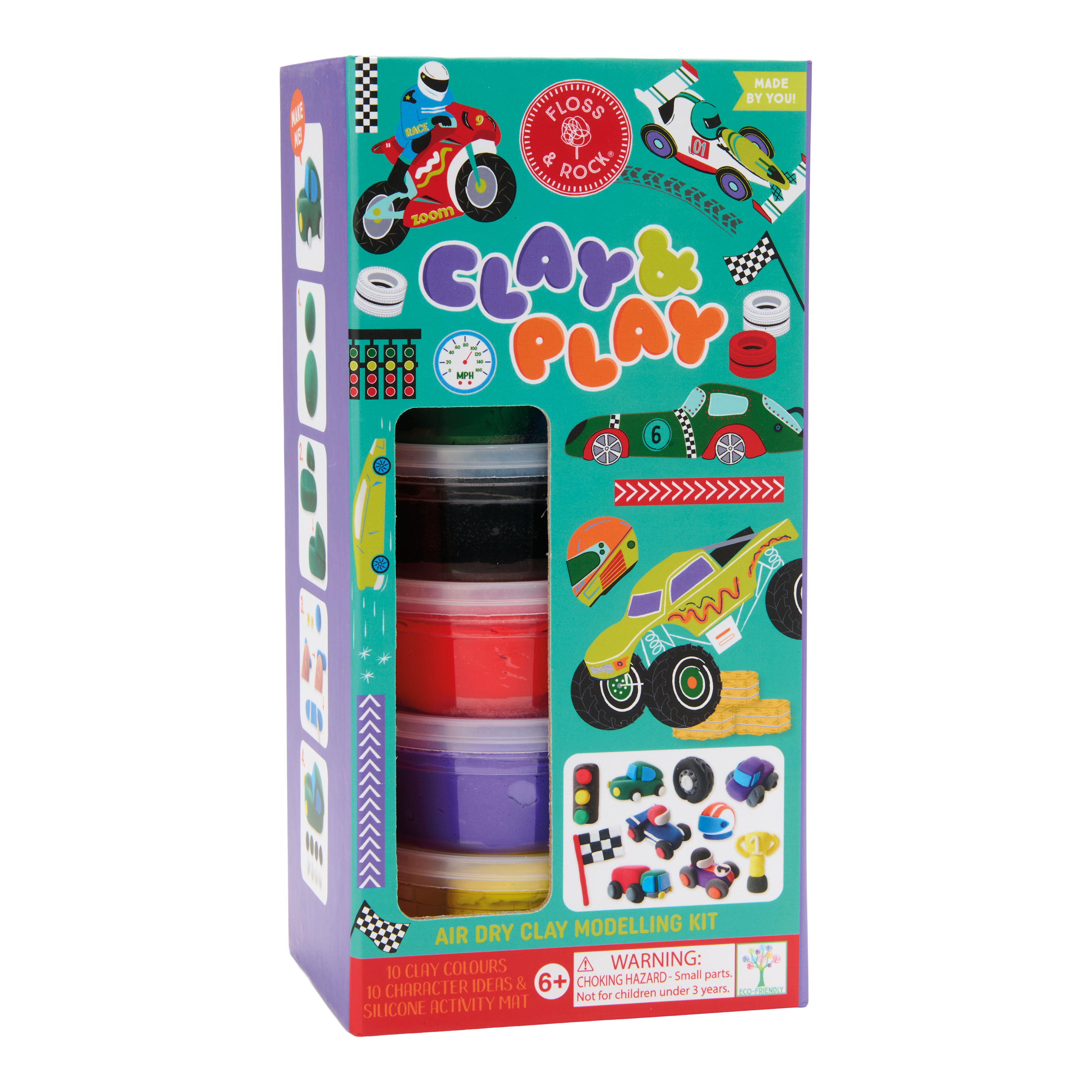 Floss & Rock Clay & Play – Cars