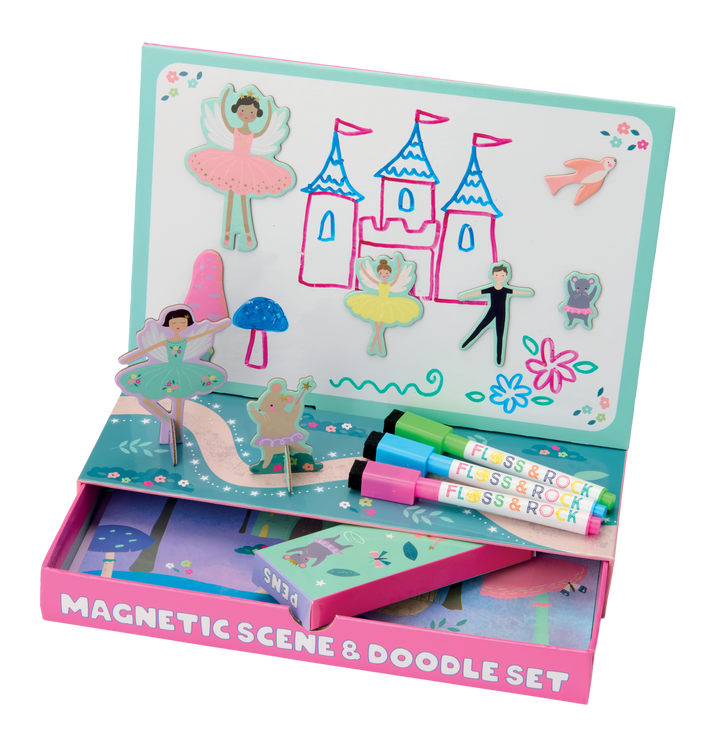 Floss &amp; Rock Magnetic Scene &amp; Doodle Set – Enchanted