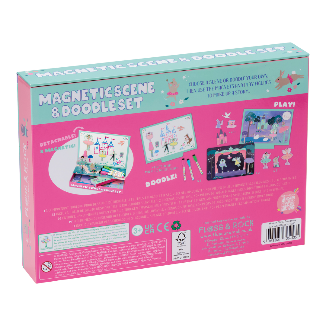 Floss &amp; Rock Magnetic Scene &amp; Doodle Set – Enchanted