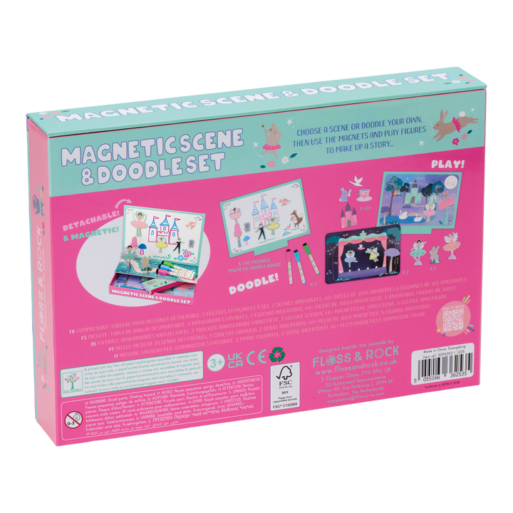 Floss &amp; Rock Magnetic Scene &amp; Doodle Set – Enchanted