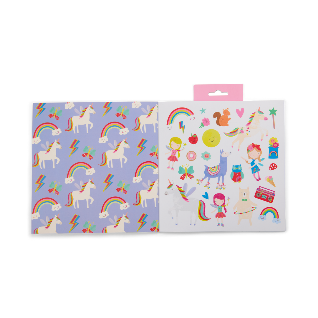 Floss &amp; Rock Scribble Sniffs My Colouring Book &amp; Stickers – Rainbow Fairy