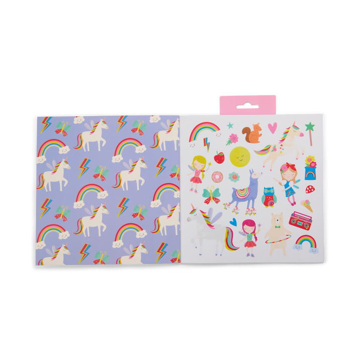 Floss &amp; Rock Scribble Sniffs My Colouring Book &amp; Stickers – Rainbow Fairy