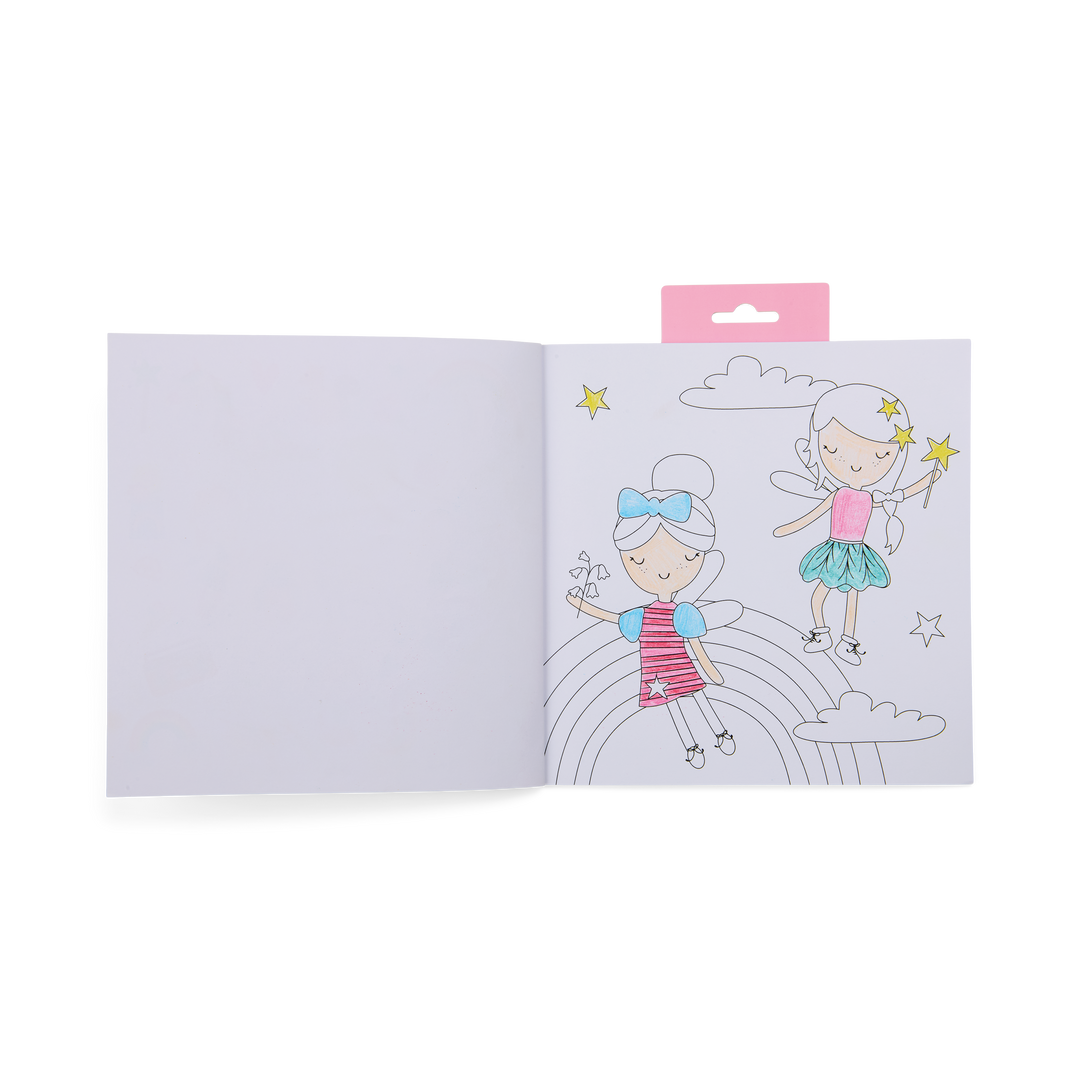Floss &amp; Rock Scribble Sniffs My Colouring Book &amp; Stickers – Rainbow Fairy