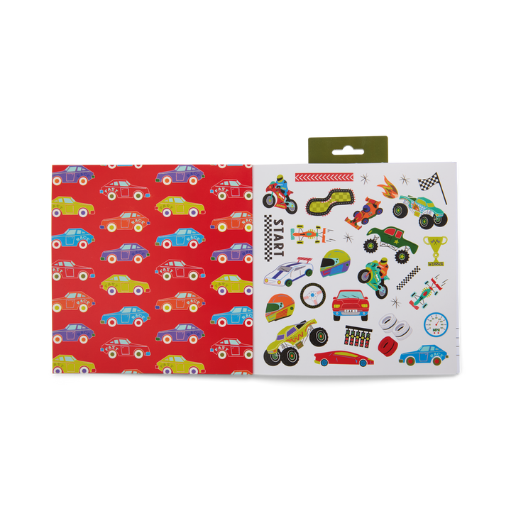 Floss &amp; Rock Scribble Sniffs My Colouring Book &amp; Stickers – Cars