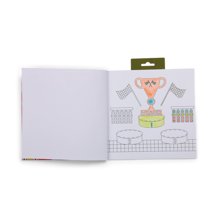 Floss &amp; Rock Scribble Sniffs My Colouring Book &amp; Stickers – Cars