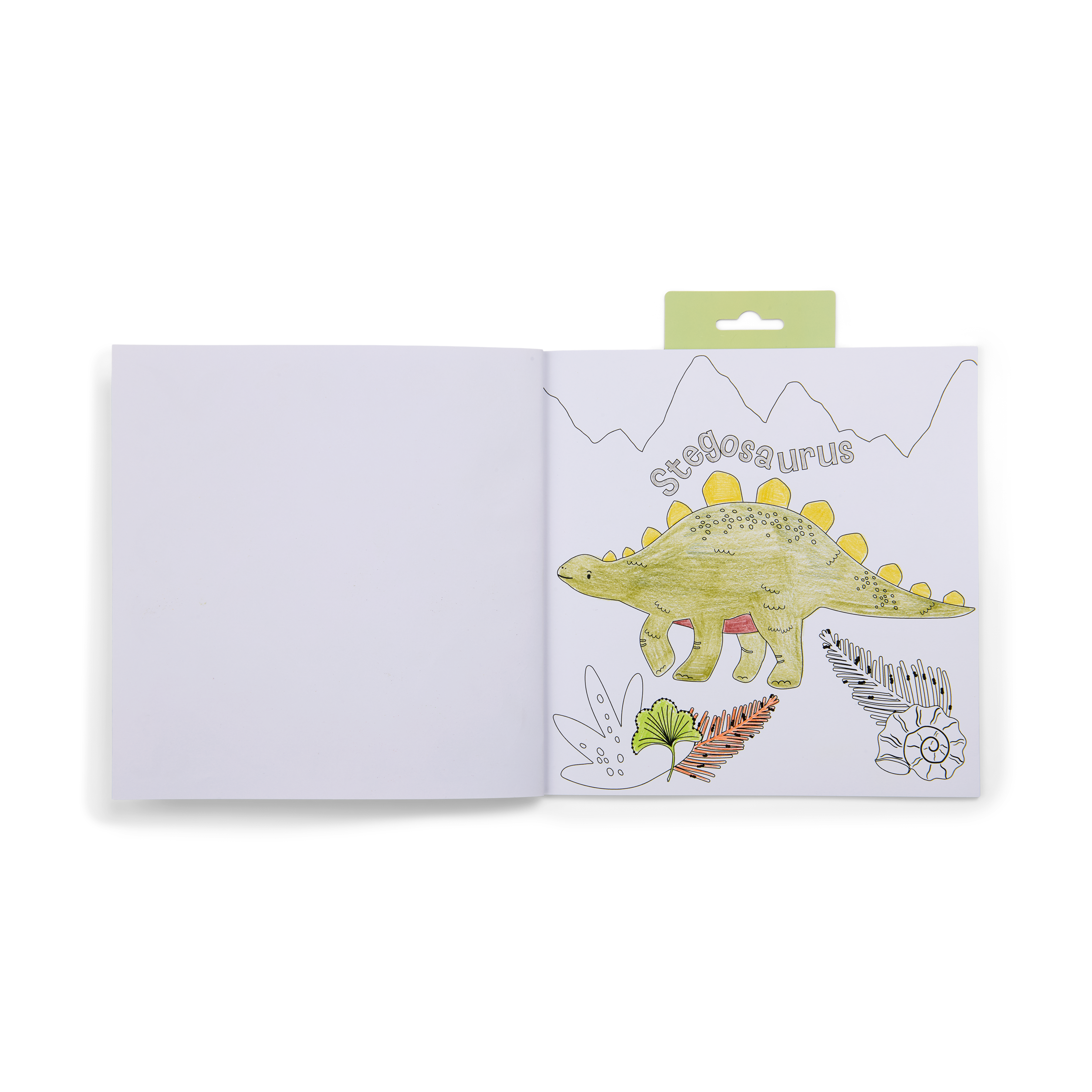 Floss & Rock Scribble Sniffs My Colouring Book & Stickers – Dinosaur