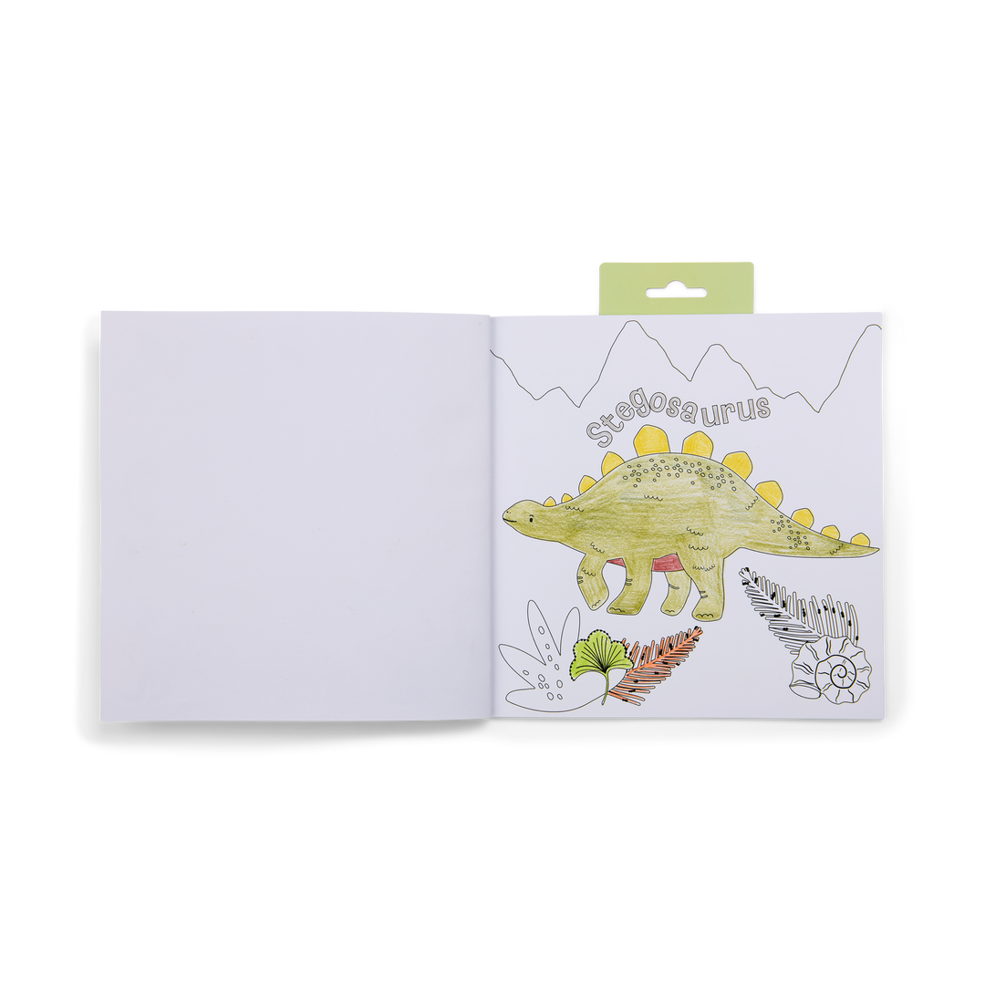 Floss &amp; Rock Scribble Sniffs My Colouring Book &amp; Stickers – Dinosaur
