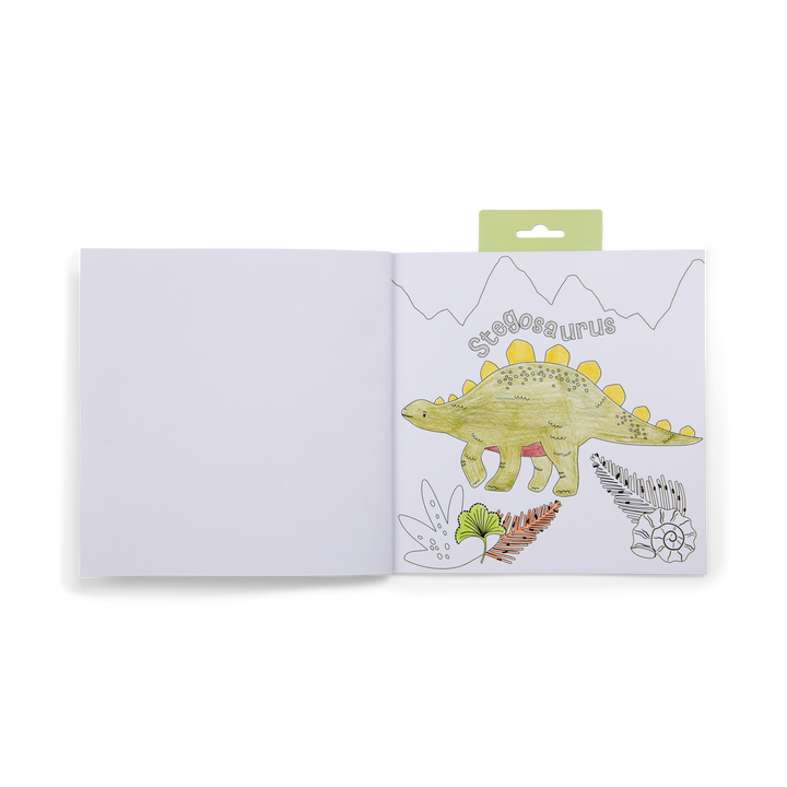 Floss &amp; Rock Scribble Sniffs My Colouring Book &amp; Stickers – Dinosaur