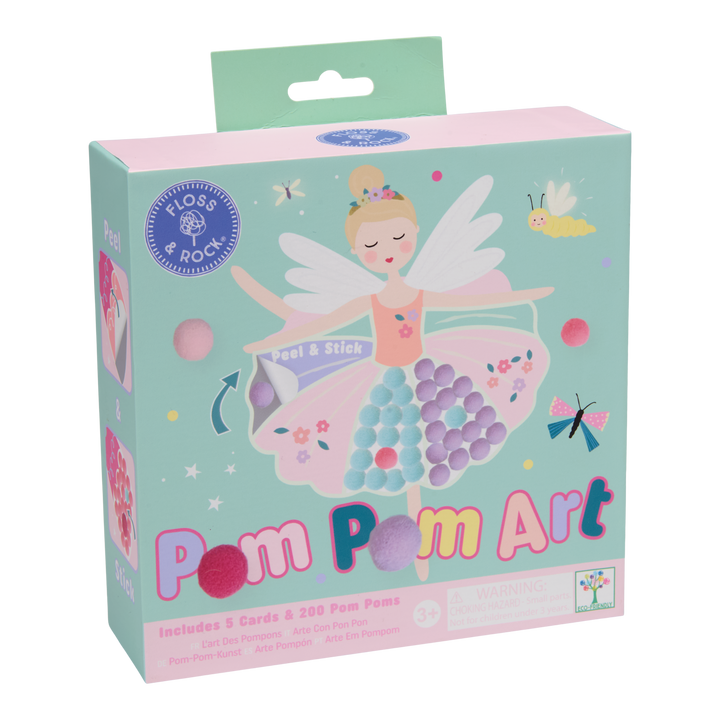 Floss &amp; Rock Pom Pom Art – Enchanted