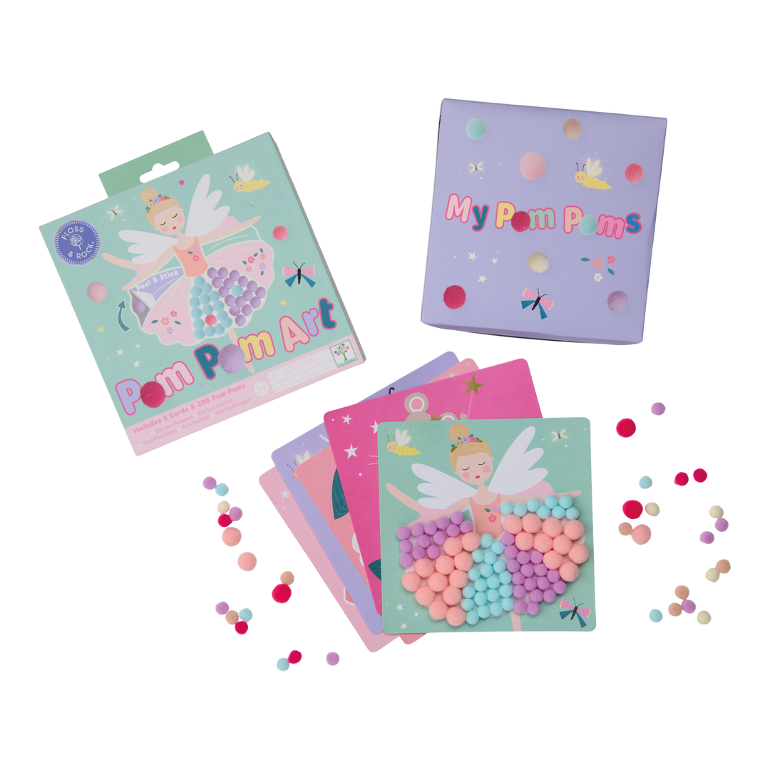 Floss &amp; Rock Pom Pom Art – Enchanted