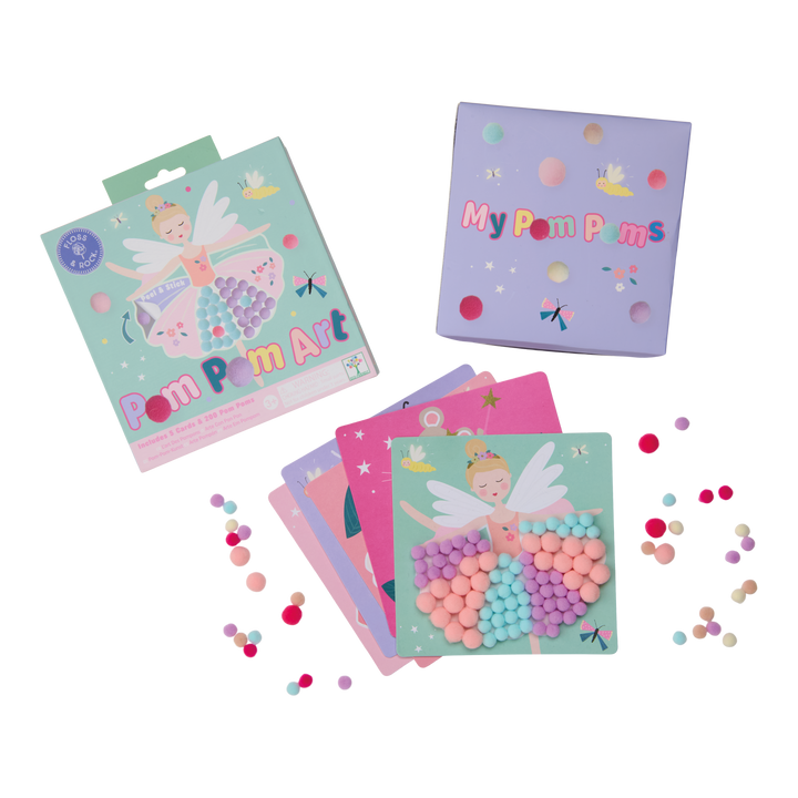 Floss &amp; Rock Pom Pom Art – Enchanted