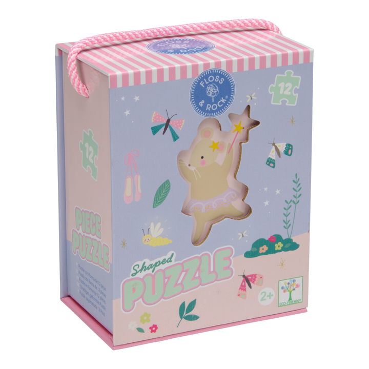 Floss &amp; Rock Shaped Puzzle – Enchanted (12 Piece)