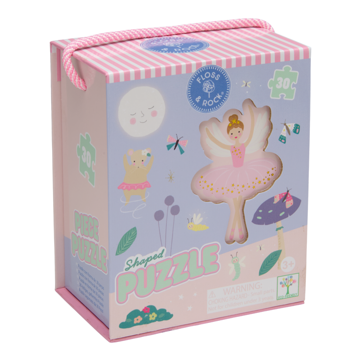 Floss &amp; Rock Shaped Puzzle – Enchanted (30 Piece)